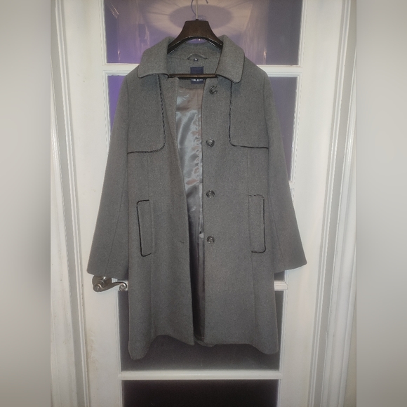 Daniel Hechter wool peacock grey - Picture 2 of 5